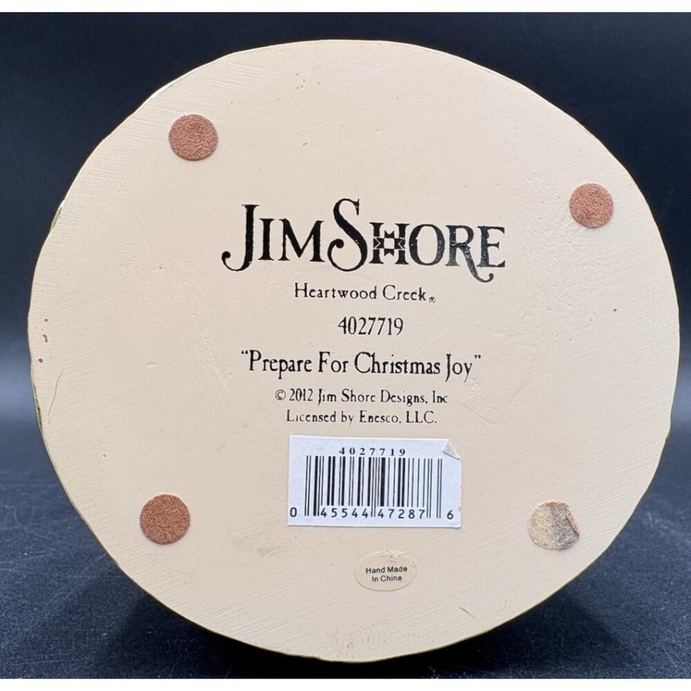 Jim Shore Enesco 10.25” Angel Prepare for Christmas Joy 2012 Collector 4027719 - Picture 8 of 9